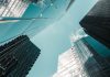 A Global Business Lens low-angle photograph of high-rise buildings