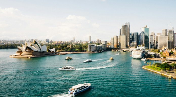Experiencing Modern Sydney Urban Life in City Strolling Sydney, Opera House during daytime